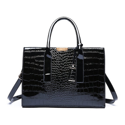 Crocodile Pattern Handbag
