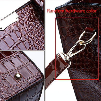 Crocodile Pattern Handbag